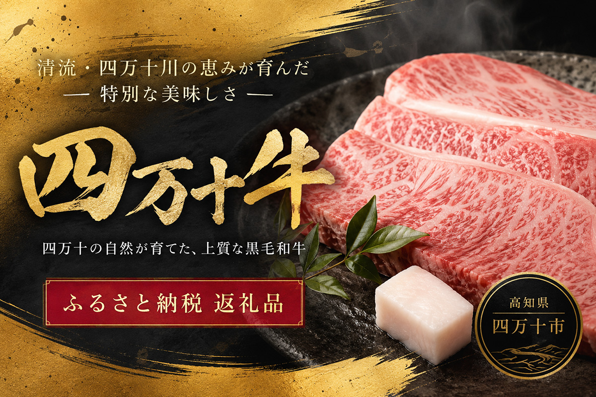 四万十牛のふるさと納税